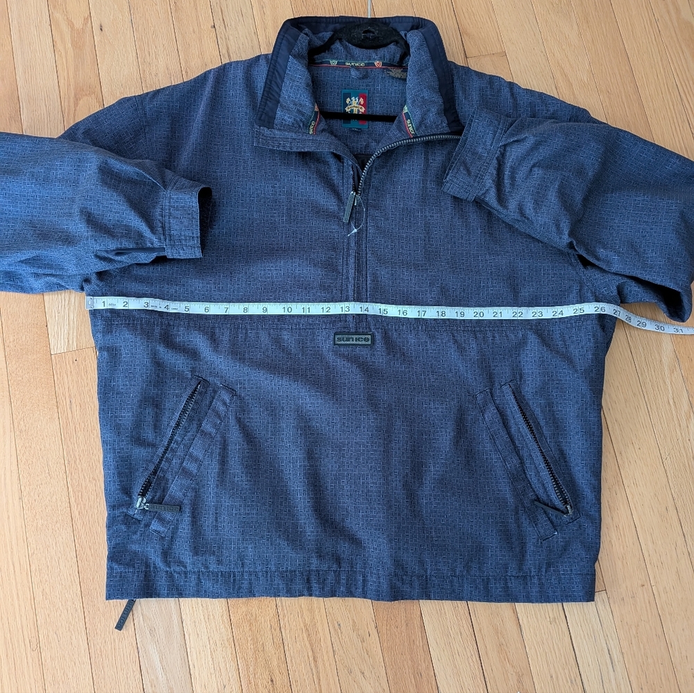 Rare Vintage Sunice Gore-Tex Golf Pullover late 90s waterproof ½ zip shell XL - Picture 10 of 14
